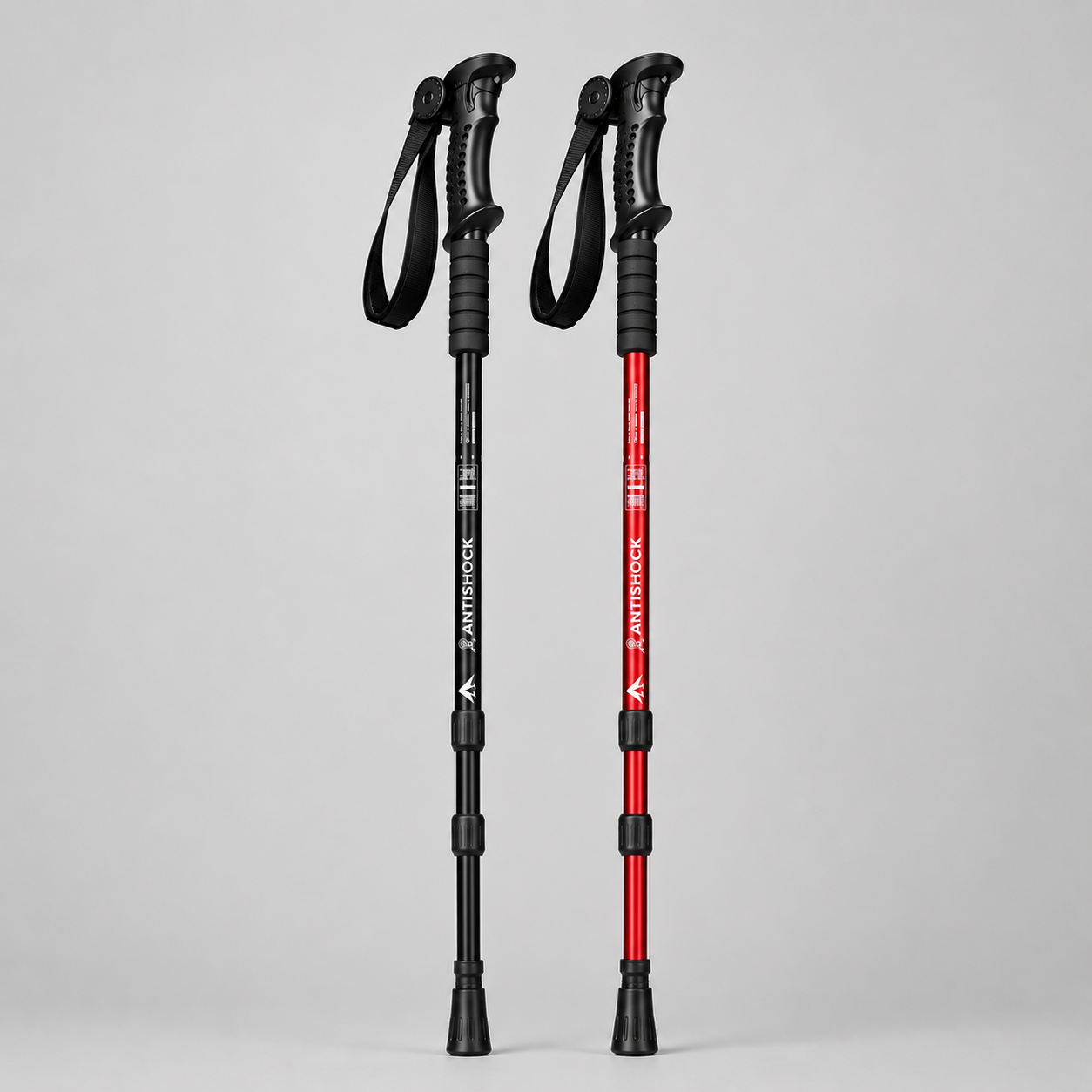ANTI-SHOCK TREKKING POLE STICKS (PAIR)– High Quality