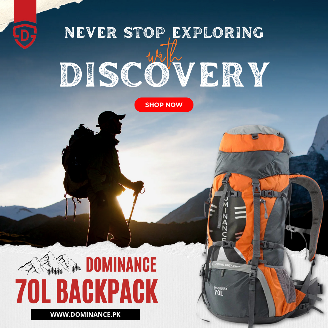 Dominance 70 liter backpack – Dominance PK
