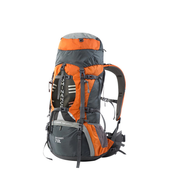 70-Liter Dominance Backpack | Travelling Bag with Aluminum Rods
