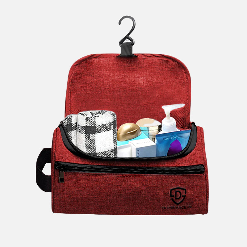 Dominance Toiletry Bag with hanging hook