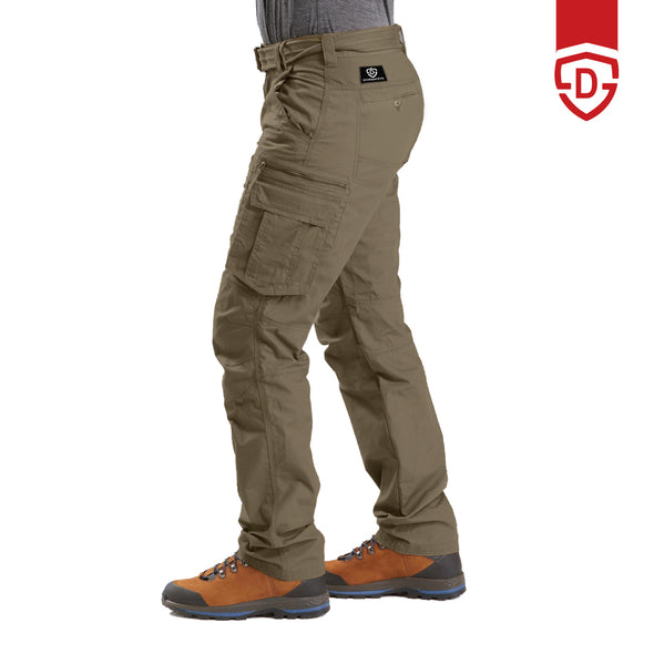 Dominance Stretchable cotton Cargo Trouser | Cargo Pants - Green