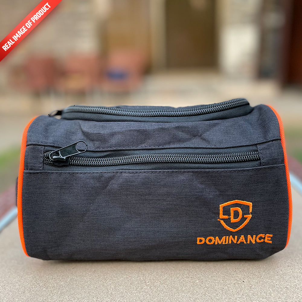 High Quality Toiletry Bag with hanging Hook - Black