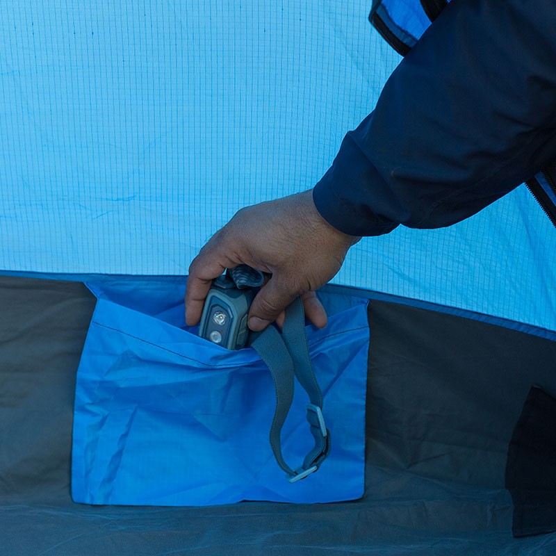 4 person UV and water resistant dual door tent.