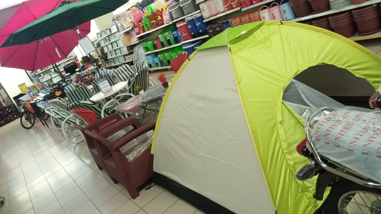 2 Person Parachute Tent imported