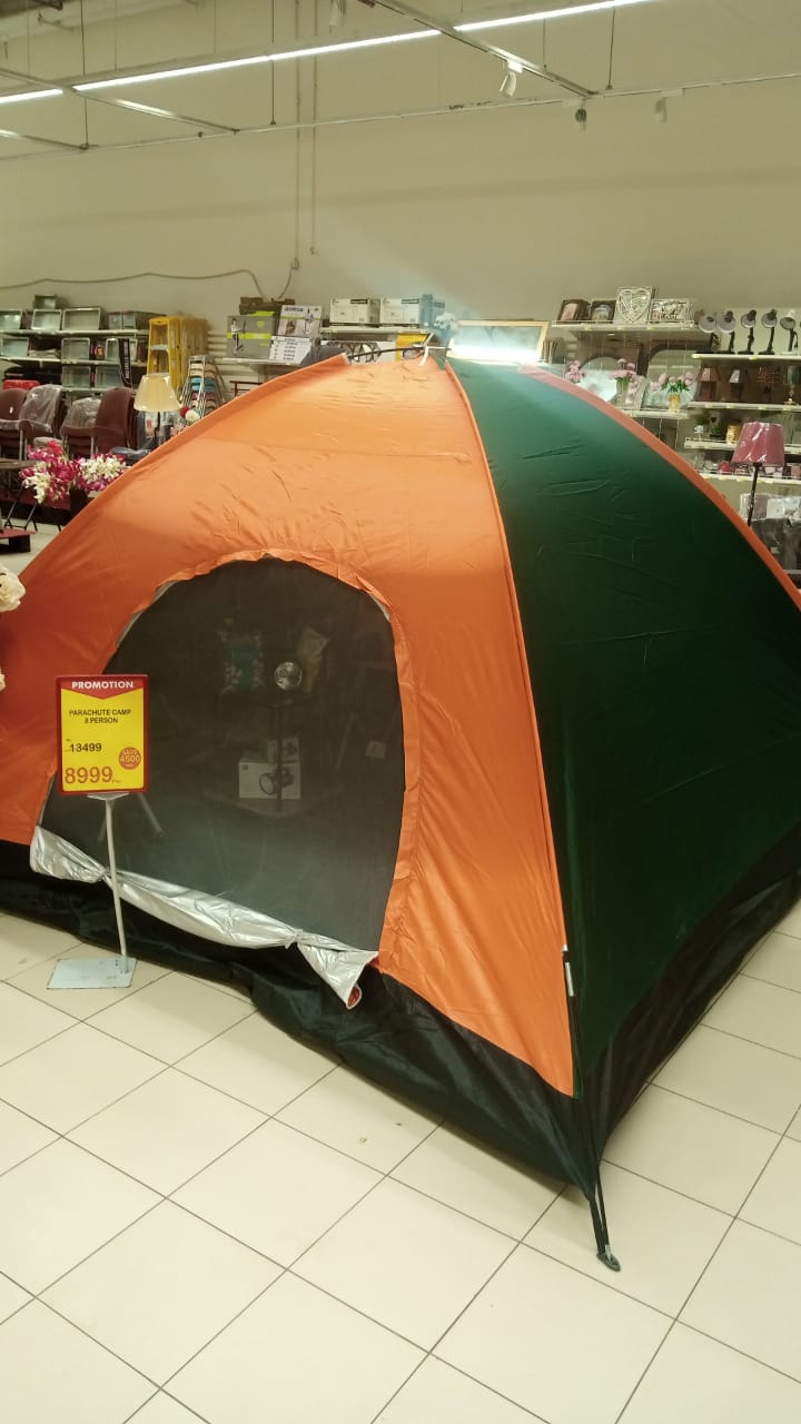 6 Person Parachute Tent – Water Resistant