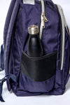 30 L, small lightweight Blue and Grey day/school/college/laptop bag/backpack.
