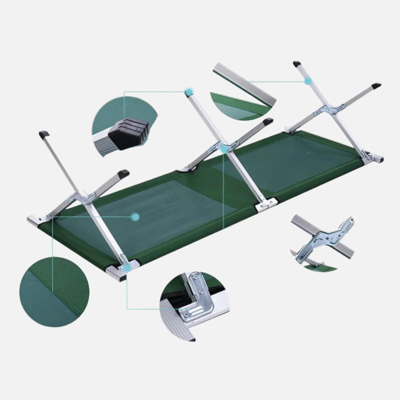 High quality portable, folding bed.