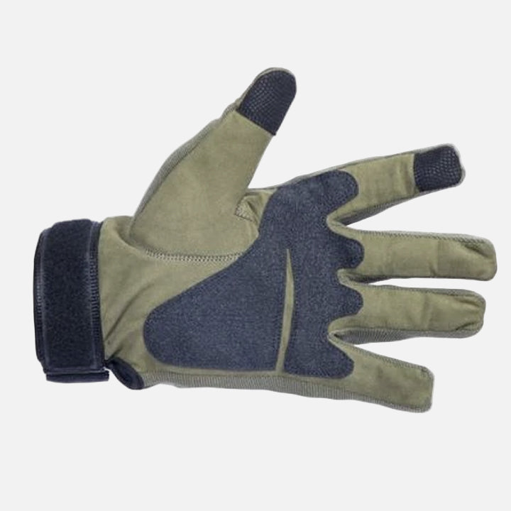 Dominance Biker Gloves Full Finger - Green