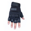 Premium quality half finger pilot gloves.