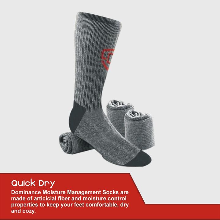 High Quality grey colored QUICK DRY sports socks
