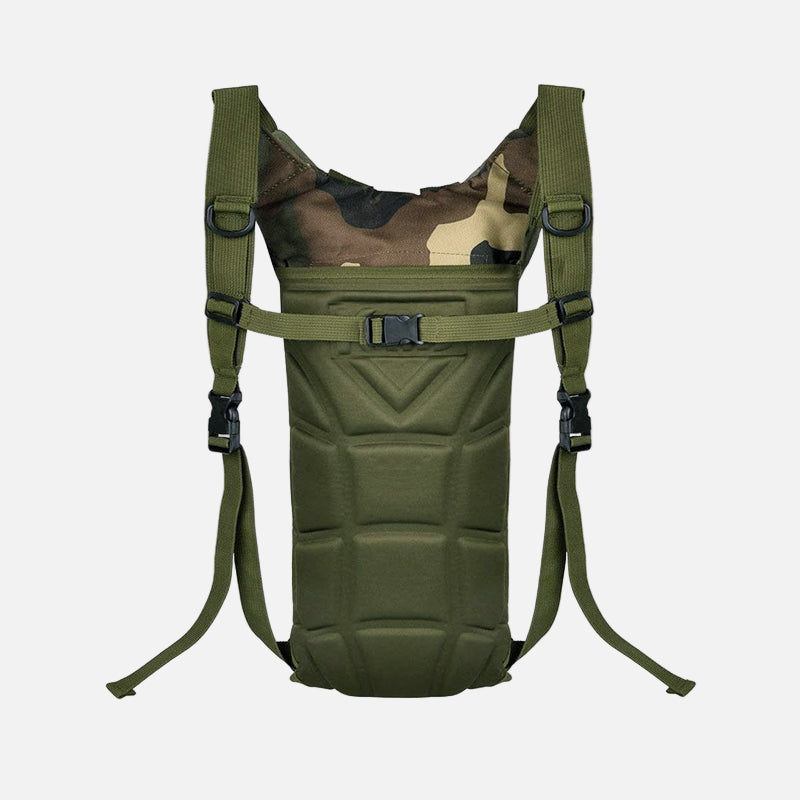 Camouflaged design hydration pack/water bag/backpack.