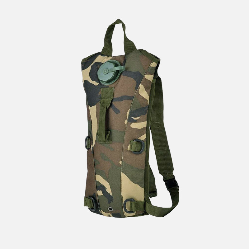 Camouflaged design hydration pack/water bag/backpack.